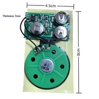Boîte d'emballage électronique avec accessoire, module musical à commande magnétique, mécanisme de boîte cadeau activé par la lumière, voix automatique