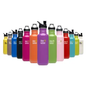 Klean Kanteen Laken Isolierte Sport wasser flasche aus Edelstahl mit schmalem Mund