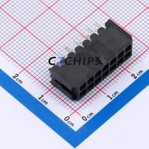 W300121KC-14PB2123 Wire-to-Board Pin Header Through hole Component THT,P=3mm Connector 2x7P 3mm Through Hole Micro-Fit MX 3.0 - Product Image 1