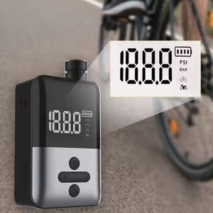 <span class=keywords><strong>Mini</strong></span> compresor de aire recargable con inflado de neumáticos más rápido actualizado, bomba de aire eléctrica portátil para bolas, motocicletas y bicicletas - Product Image 1