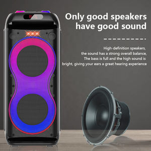 Équipement audio professionnel DR-6618, double haut-parleur de 6,5 pouces pour enceintes portables Bluetooth - Product Image 4