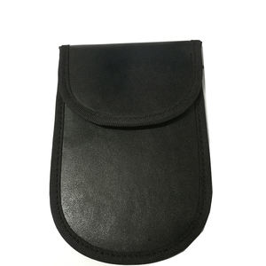 Pochette de blocage RFID en cuir pour clé de voiture, étui de blocage du signal - Product Image 6