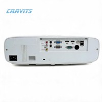 Projecteurs laser CAAVITS 5000 5500lm Costa 3LCD 4K avec haut-parleurs intégrés, pour conférences et grandes salles, avec déplacement de l'objectif et projection à 360 degrés, OEM