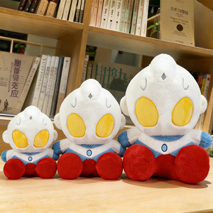 Peluche de la série Ultraman, version mignonne, Ultraman <span class=keywords><strong>Tiga</strong></span> & Zero, poupée en peluche, vente en gros et au détail, peluche super douce, cadeau pour enfants - Product Image 3