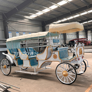 Voiture de tourisme électrique de haute qualité à 4 roues, buggy de tourisme alimenté par batterie pour les mariages et le transport dans les parcs touristiques - Product Image 4