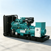 Groupe électrogène diesel conteneurisé 910kW 1000kW 1137.5kVA Tier 3 avec régulateur mécanique CCEC, triphasé 50Hz, pour centre de données