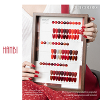 Vinimay Rose Red Gel Polish Set 30 Couleurs Vernis à Ongles Gel Professionnel Prêt à Expédier Collection de Vernis Gel à Séchage Rapide