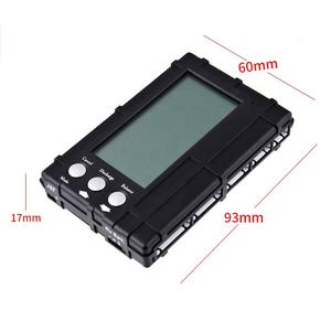 เครื่องทดสอบแบตเตอรี่แบบดิจิตอล <span class=keywords><strong>3</strong></span>-in-1 สำหรับแบตเตอรี่ <span class=keywords><strong>RC</strong></span> 2-6S Lipo Li-Fe NiMH ตรวจสอบแรงดันไฟฟ้าและความจุ - Product Image 2