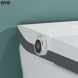 Inodoro Inteligente Automático de Cerámica de Una Pieza GYE 952E para Baño, Bidé de Pie, Sanitario Inteligente para Baño - Product Image 2