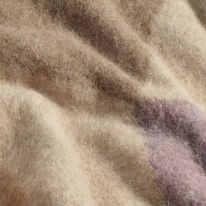 Мужской свитер с индивидуальным логотипом, жаккардовый вязаный пуловер, вязаный топ с ромбовидным узором, мужская дизайнерская вязаная одежда, свитер на заказ - Product Image 4