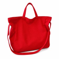 Grand sac fourre-tout en toile décontracté, sac à bandoulière souple, idéal pour le shopping, la plage et les voyages