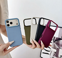 Étui de téléphone Premium TechWoven pour iPhone 18 Pro Max, coque mobile originale pour iPhone 17 18 Pro avec logo animé IC et boîte en papier