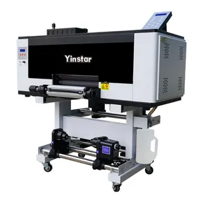 Best Chinese Supplier A3 UV DTF Inkjet Printer T-Shirt Cloth Photoprint Film Automatic Grade Label Printer Motor PLC Core