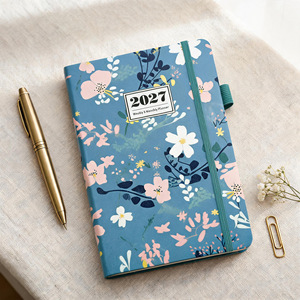 Agenda Settimanale Annuale 2027 A5 in Inglese con Quaderno a Spirale e Pianificatore Orario - Product Image 5