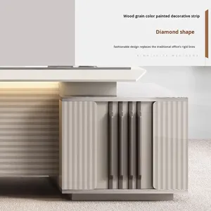 Muebles de escritorio de oficina de diseño moderno Mesa de oficina en casa de lujo <span class=keywords><strong>Precio</strong></span> favorable Escritorio y silla para oficina - Product Image 5