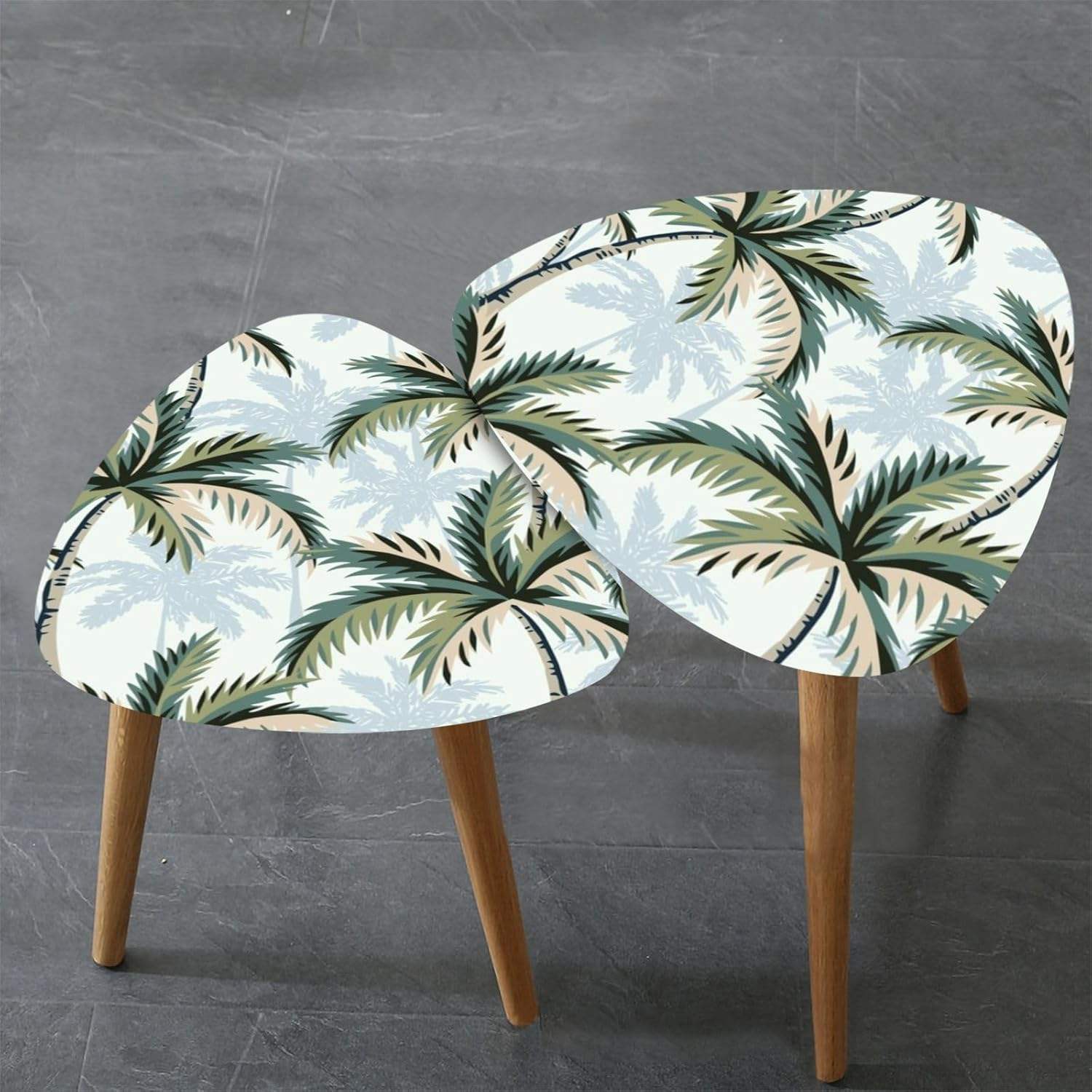 เงาต้นปาล์มเขตร้อน