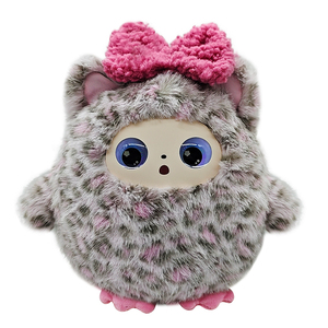 <span class=keywords><strong>Peluche</strong></span> di <span class=keywords><strong>Coniglio</strong></span> Adorabile per Ragazze, Bambola AI con Occhi LED, Giocattoli in <span class=keywords><strong>Peluche</strong></span> AI a Forma di <span class=keywords><strong>Coniglio</strong></span> <span class=keywords><strong>Rosa</strong></span> - Product Image 3