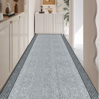 Rouleau de moquette PP moderne à lignes simples, facile à découper, polyvalent, à rayures, pour revêtement de sol mural en PP pour la maison, le salon et le bureau