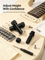 Pièces détachées personnalisées pour pédale de grosse caisse usinées CNC, compatibles avec les accessoires de batterie TAMA Iron Cobra en acier inoxydable, aluminium, laiton et fer