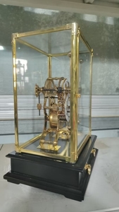 Ít 24K mạ vàng đồng thau cơ khí đồng thau Harrison châu chấu Devon/bộ xương/châu chấu/đôi con lắc bảng đồng hồ biển - Product Image 4