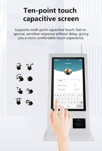 Thông minh Win10/11/Android 15.6/18.5/21.5 inch kiosk tự dịch vụ kiosk tất cả trong một POS Tiền mặt đăng ký Máy thanh toán kiốt cho cửa hàng - Product Image 5