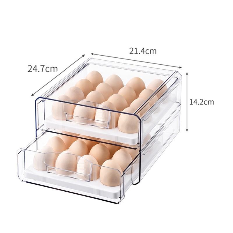 Nouveau double carton d'oeufs