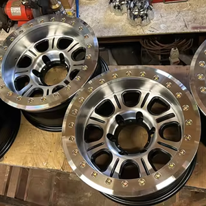 Cerchio in Lega Beadlock Reale 16x8.0 6h139.7 Et-25 Cb110.2 per Toyota Lc70 Lc75 Hj60 Lc80 e Nissan Y60 Y61 - Product Image 3