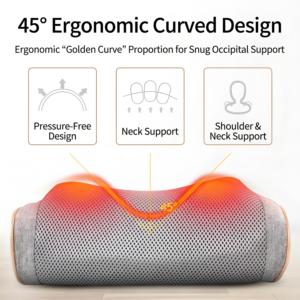 <span class=keywords><strong>Masseur</strong></span> rechargeable pour le <span class=keywords><strong>cou</strong></span> <span class=keywords><strong>et</strong></span> le dos - Pétrissage 3D avec chaleur infrarouge, compact pour les voyages <span class=keywords><strong>et</strong></span> la maison - Product Image 2