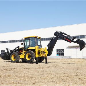 Kostenloser Versand Baggerlader Traktor Neu Retroexcavadora <span class=keywords><strong>JCB</strong></span> Mini Baggerlader 4x4 Rad/Baggerlader - Product Image 6