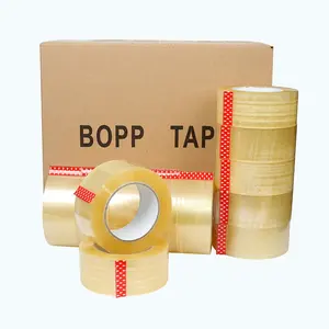 Miễn Phí Mẫu 48 Mm X 100 M Trong Suốt Nước Bằng Chứng Nhựa Dính Dễ Thương Bao Bì Băng Bao Bì