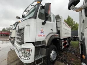 Camion à benne HOWO NX371 6x4 d'occasion, 371 CV, Sinotruk, bon état, pour l'exploitation minière et la construction - Product Image 2