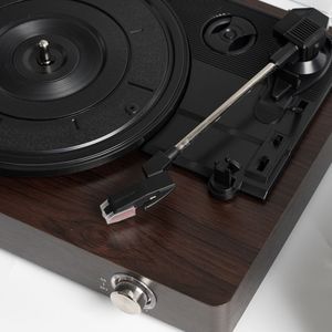 OEM prix d'usine personnalisé en bois moderne disque vinyle <span class=keywords><strong>Gramaphone</strong></span> système de sonorisation haut-parleurs externes lecteur de platine vinyle - Product Image 3