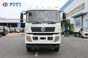 Camion de nettoyage de poubelles le plus vendu – Vente directe usine – Véhicule de lavage de conteneurs - Product Image 4