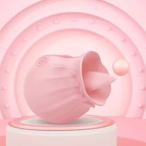 Vibrateur à succion clitoridienne, design élégant, stimulateur clitoridien oral, vibrateur rose, jouets sexuels pour femmes, appareil de masturbation - Product Image 5