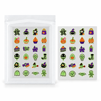 Patch anti-acné lumineux festif pour Halloween, en forme de fantôme et de chauve-souris, idéal comme cadeau de fête, OEM