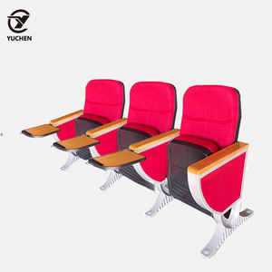 Venta al por mayor sillas de teatro Iglesia auditorio con mesas plegables <span class=keywords><strong>sala</strong></span> de conferencias con sillas de fila sillas de teatro - Product Image 1