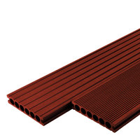 Plancher composite à âme creuse fabriqué en Chine pour les espaces extérieurs avec terrasse en WPC