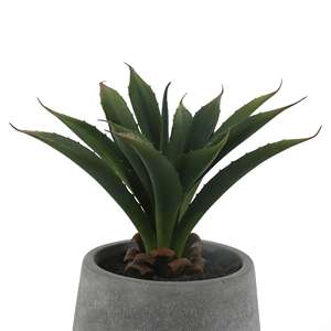 Plantas Artificiales Más Vendidas, <span class=keywords><strong>Aloe</strong></span> <span class=keywords><strong>Vera</strong></span>, Suculenta del Desierto, Vegetación Interior de Bajo Mantenimiento para Estilo Árido, Plantas Falsas del Desierto - Product Image 2