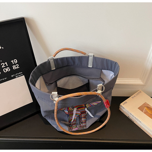 Premium Design <strong>Tote</strong> <strong>Bag</strong> Customization High Quality Large Capacity Fashionable Waterproof <strong>Nylon</strong> Solid Color All Seasons Hasps - Product Image 6