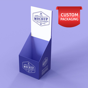 Eco-Friendly Multi-Purpose Coated Paper Storage <b>Display</b> Tray Handle Paperboard Liner for Retail Shops OEM/ODM High Quality - Product Image 3