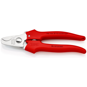 Cortador de cables Knipex de acero inoxidable con capacidad máxima de 10 mm para cortar alambre de cobre - Product Image 1