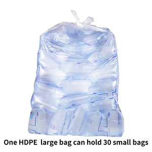 China Bolsas de polietileno de rollo de plástico transparente de marca personalizada <span class=keywords><strong>precio</strong></span> barato al por mayor embalaje de bolsita de agua para paquete de agua Fabricantes - Product Image 2