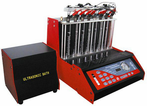 Máquina de limpieza de inyector diésel de 8 cilindros BC-8H probador electrónico de inyector de combustible - Product Image 5