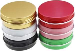 Pot en fer blanc recyclable de 120 ml en gros avec couvercle à vis pour cosmétiques, baume à lèvres, cadeaux et artisanat - Product Image 4