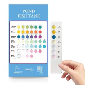 연못 물 테스트 스트립 5 조각/박스 테스트 7 in 1 어항 물 테스트 키트 카세트 - Product Image 6