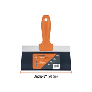 BOX 3 Spatola per tappezzeria, 8 pollici, acciaio al carbonio medio, TRUPER - Product Image 2