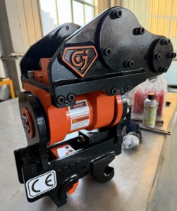 Attacchi per Escavatore GJEM - Powertilt a Doppio Blocco, Attacco Rapido, Accoppiatore Idraulico Inclinabile, Attacco Rapido con Inclinazione a <span class=keywords><strong>180</strong></span> Gradi - Product Image 1