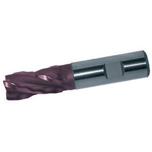 Fresas cilíndricas HSS + titanio, cara sinusoidal D.30 Z6 SCU 8758E - Product Image 1