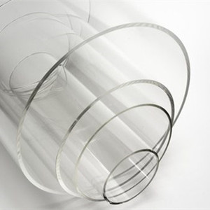 Grand diamètre 300mm-1000mm Tube Transparent plastique rond PC PMMA Tube