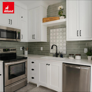 Allandgroup Ensemble personnalisé en forme de U, designs magnifiques, meubles de luxe, armoires de <span class=keywords><strong>cuisine</strong></span> avec fabricants de meubles en Chine - Product Image 4